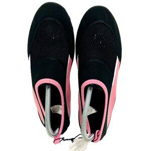 NWT Water Slip-On Mesh Shoes Womens L‎ 9-10 Sun & Sky Breathable Beach Shower